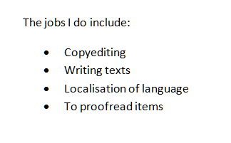 3 what not to do word forms
