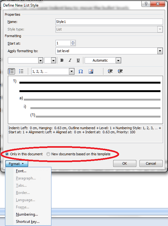 7 define new list style