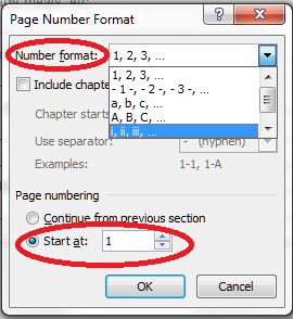 15 format page numbers