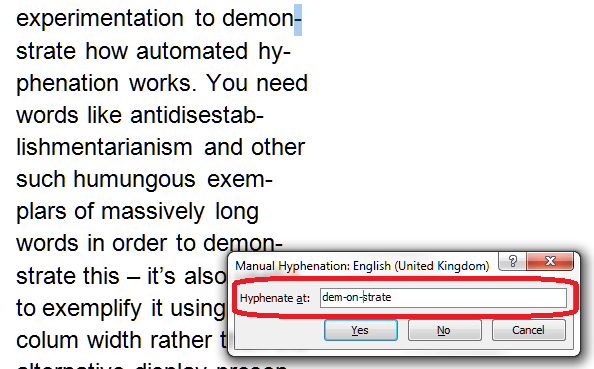 7 manual hyphenation