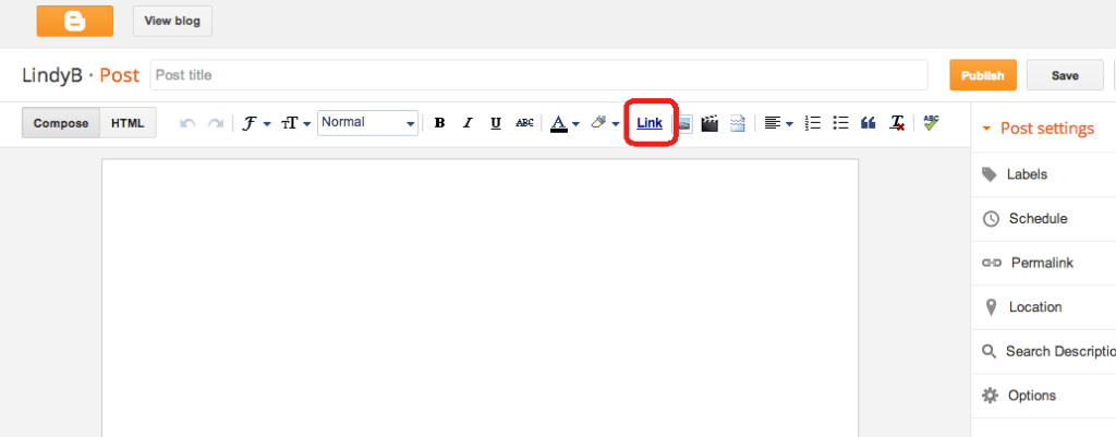 How do I add a link to a blog post? | LibroEditing proofreading ...