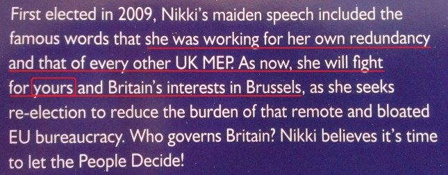 when incorrect grammar gives a meaning you didn't mean