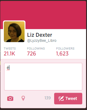 Inserting character into Twitter