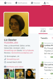 Twitter profile