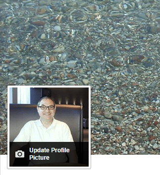 Facebook page change profile pic