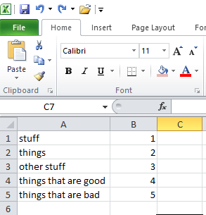 Swap excel rows for columns