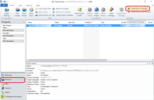 6 create return package