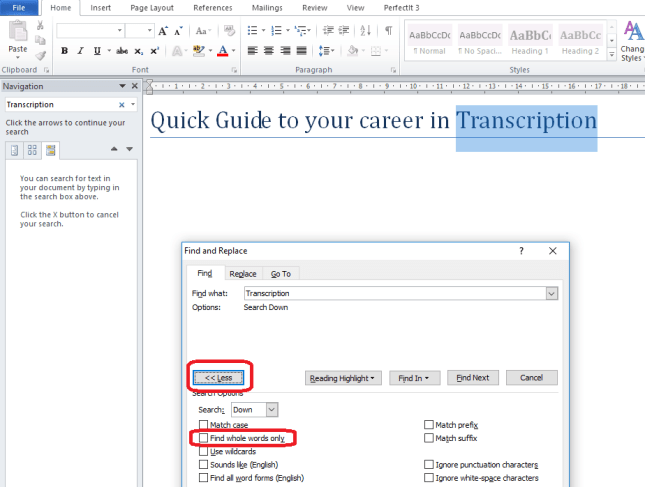 3 Count instances of a word